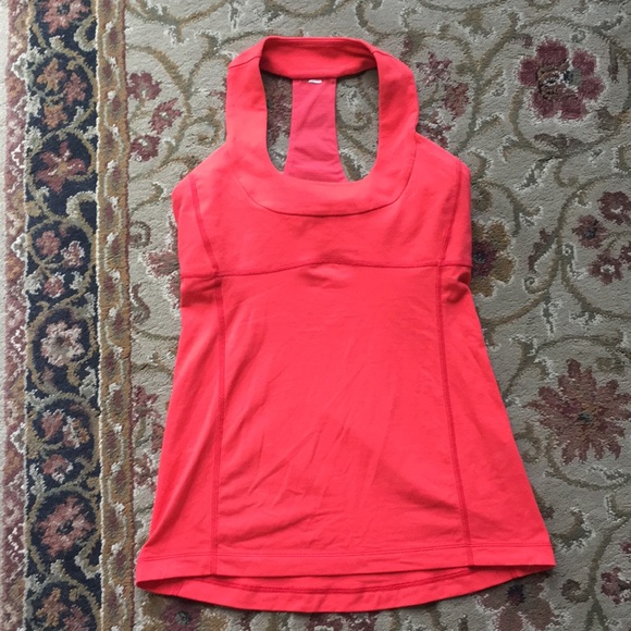 lululemon athletica Tops - Coral Lulu Tanktop